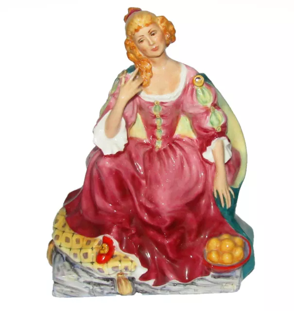 Peggy Davies ornament figurine king charles II Mistress Nell Gwyn 1st quality