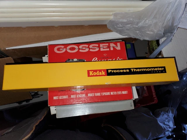 Termómetro de proceso Kodak tipo 2 Fahrenheit estándar mundial