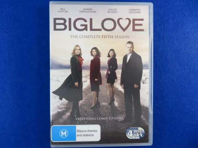 Big Love Season 5 - Bill Paxton - DVD - Region 4 - Fast Postage !!