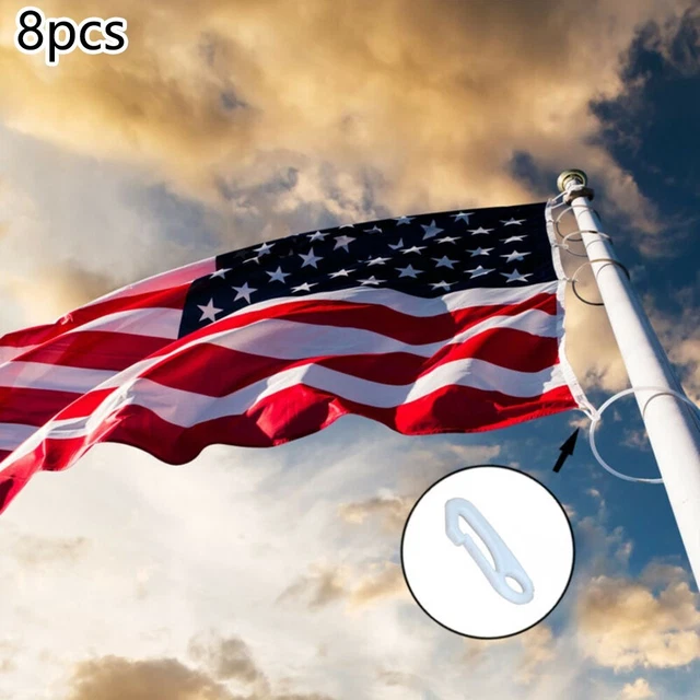 SUPVOX 100pièces Mât de Drapeau Portatif Plastique Détachées pour Mât de Drapeau pour Décoratif SUPVOX 100pièces Mât de Drapeau Portatif Plastique Détachées pour Mât de Drapeau pour Décoratif