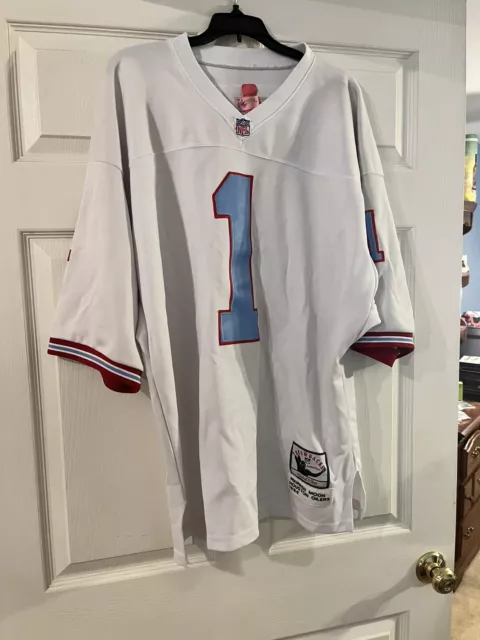 Warren Moon Mitchell & Ness jersey size 52 authentic throwback