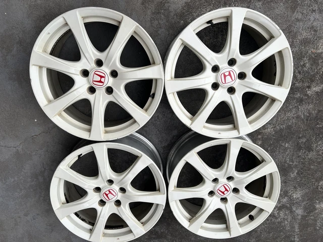 Fd2 Type R Rims GENUINE HONDA CIVIC Type R FD2 OEM Rims White Wheels Set Of 4 No Tyres ...