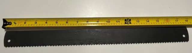 Power Hack Saw Blade for Metal 4T  18"x 1-1/2" x .078, NEW, 17-3/8" Hole Spacing
