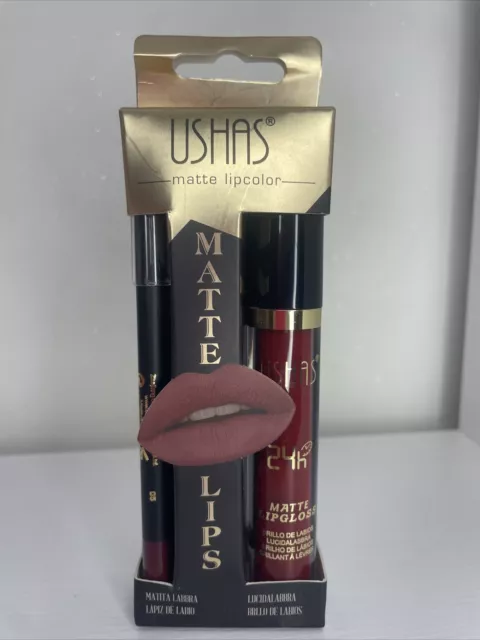 Matita Labbra E Lucidalabbra Matte Lip Bordò Rosso