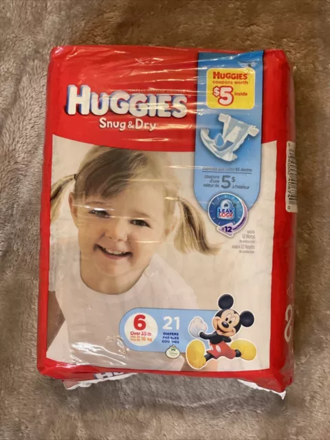 Huggies Snug & Dry Baby Diapers Size 1 (8-14 lbs), 38 ct - Fry's Food Stores