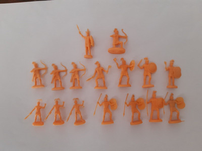 TROJAN ARMY SPRUE come nuovo Atlantic ATLANTIC 1/72-1808 L'esercito troiano 