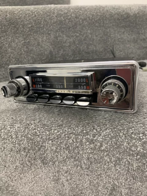 Rare Radiomobile 920T Car Radio Classic/ Vintage Heavy Type