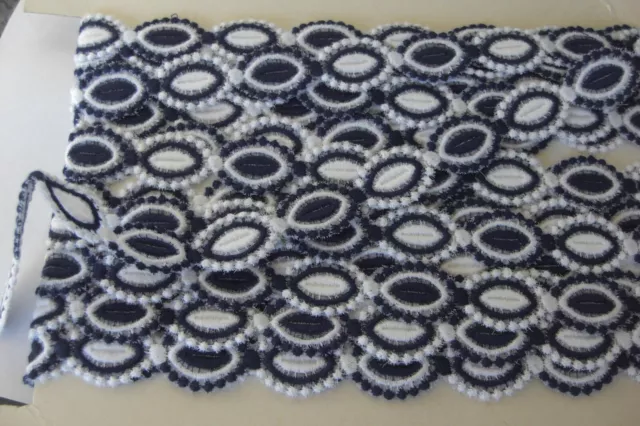 Galon en dentelle et broderie anglaise