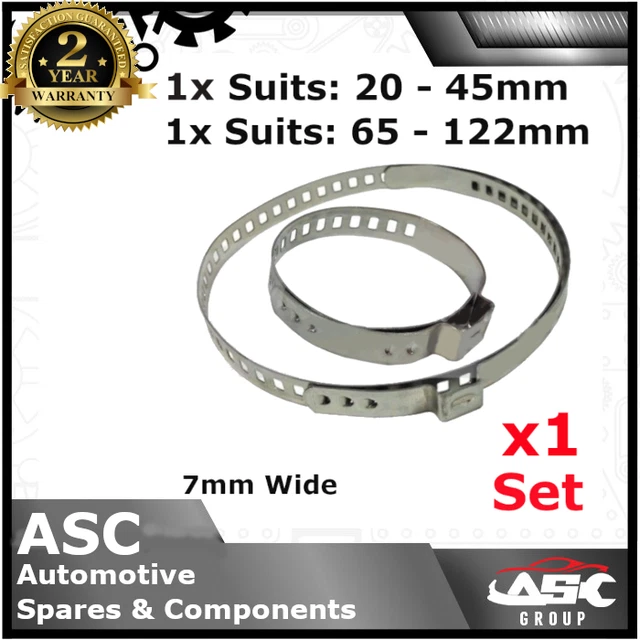 Auto Antriebswellenklemmen Set Edelstahl - 24 Stück CV Gelenk Clips Verstellbar