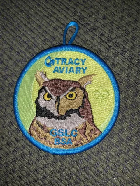 Older Great Salt Lake Council Tracy Aviary Boy Scout  Patch - Owl