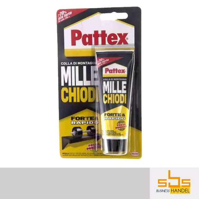 Pattex" Pegar en lugar de Agujerear" 52g Adhesivos Montaje - Extra Fuerte - Tubo