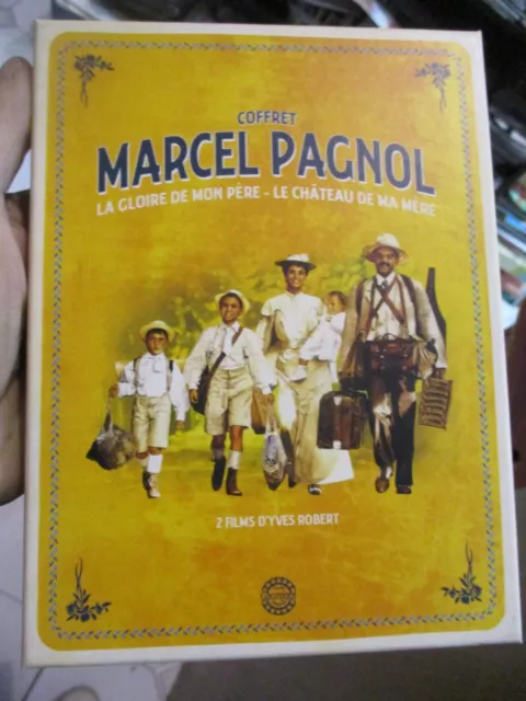 coffret 2 dvd  marcel pagnol la gloitre de mon pere le chateau de ma mere