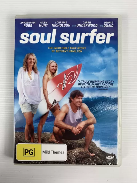 Soul Surfer Helen Hunt Carrie Underwood Dennis Quaid DVD R4