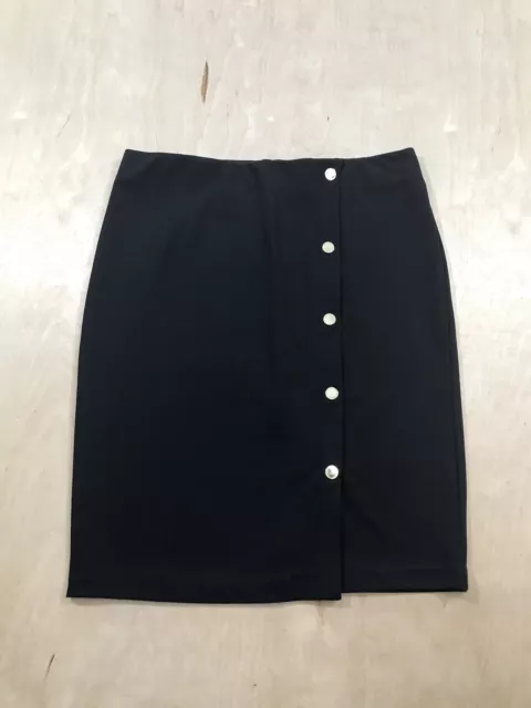 Marc New York Andrew Marc Women Pull On Skirt Size Large Black NWT