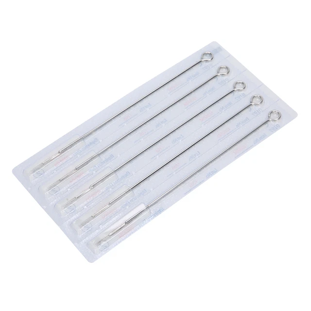 50 piezas / Caja de agujas de tatuaje RM aguja de tatuaje para máquina de tatuaje (5RM) BST