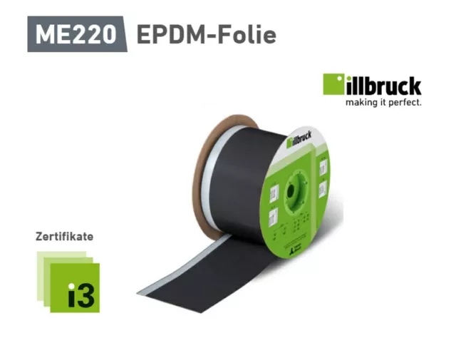 () illbruck ME220 EPDM-Folie 400x1,2 mm 1SK, 1 Meter