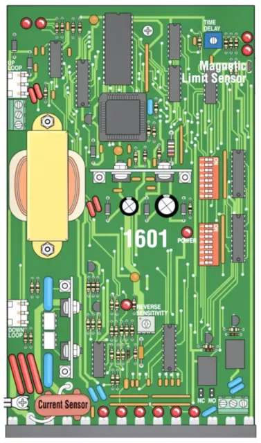 DKS DoorKing 1601-010 (BEST DEAL ON EBAY) Control Board PCB - Factory Re Newed 3