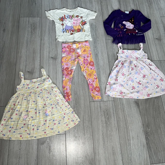 Pacchetto Abbigliamento Ragazza Peppa Pig Età 3-4 Anni