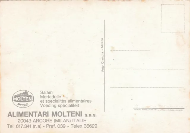 Ciclismo/Cyclisme Cartolina DEBUYSSCHERE CHRISTIAN - MOLTENI anni '70 originale 2