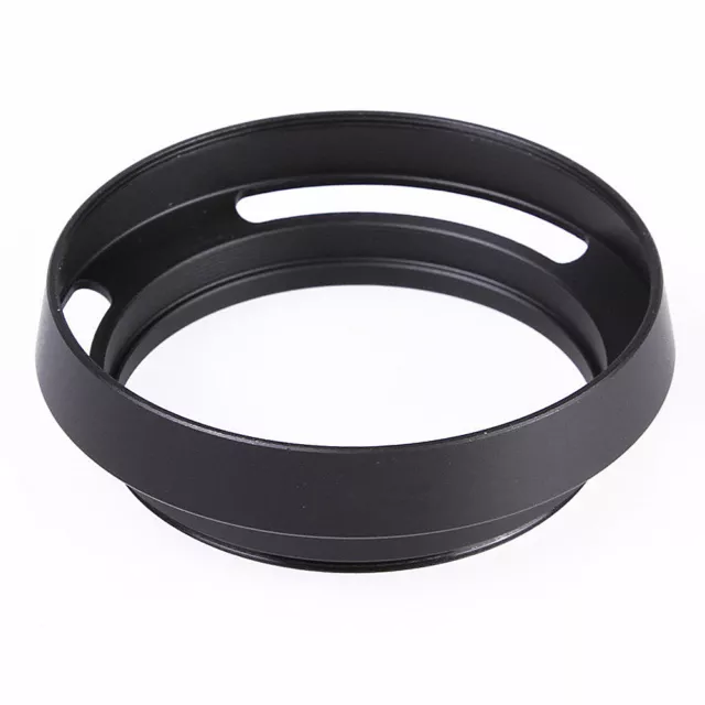 37/39/40.5/43/46/49/52/55/58/62/67/72/77mm Vented Curved Lens Hood Universal