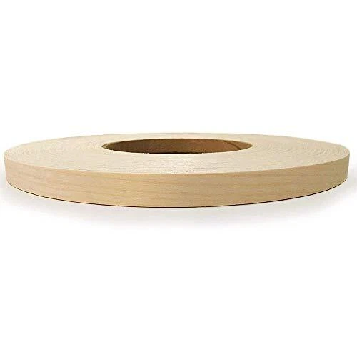 Brand Maple 2" x 250' Roll Preglued, Wood Veneer Edge Banding, Iron on with