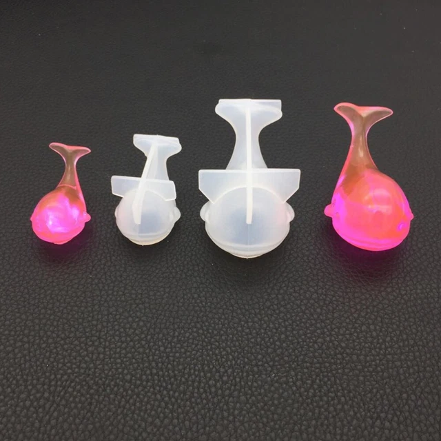 2PCS Art Resin Epoxy Jewelry Making Casts Resin Silicone Molds