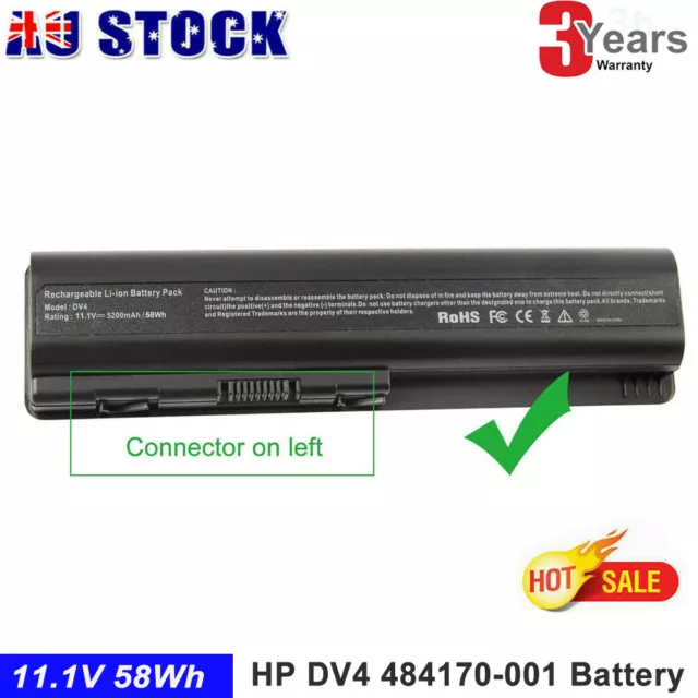 5200mAh Laptop Battery for HP COMPAQ Presario CQ40 CQ41 CQ45 CQ60 CQ61 CQ70 CQ71