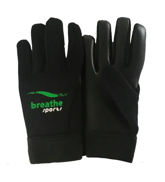 Breathe GAA Gloves - Black/Black