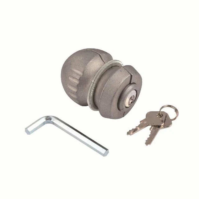 Boule D'Attelage Antivol ProPlus Bleue - Universelle Ø50mm | Sécurité Remorque
