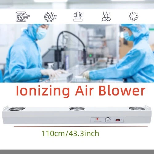 Ion blower for static electricity removal 110v / 60hz high voltage ionization