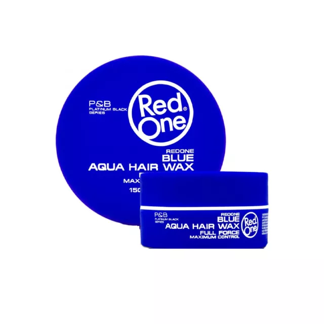 Cera Ad Agua Modelado RED ONE Azul Aqua Cabello Gel wax 150ml