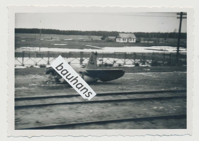 MYKOLAJIW NIKOLAJEW RUSSISCHES Flugzeug abgeschossen Bahnschienen 1941 ...