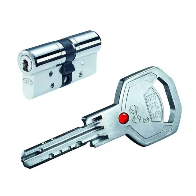 Sicherheits-Profilzylinder BKS Janus 4612, 3 Schlüssel mit Gefahrenfunktion GF