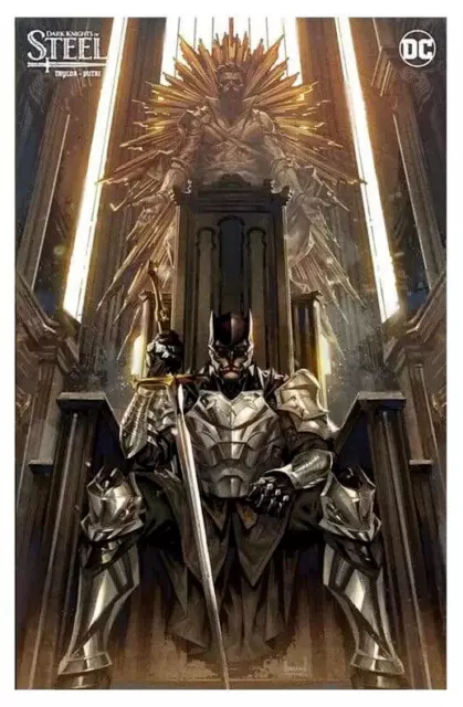 Dark Knights Of Steel #1 Kael Ngu Minimal TD Variant Cover DC Devil Dog Comics
