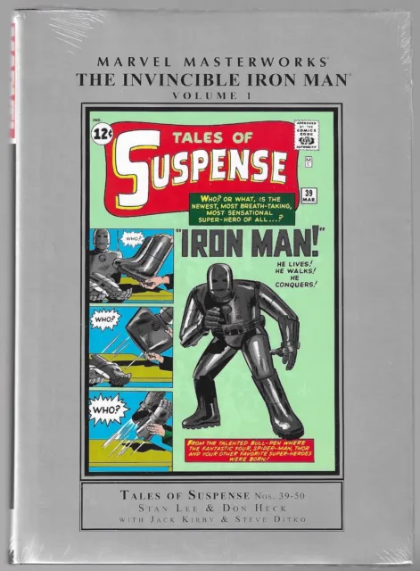 Marvel Masterworks Invincible Iron Man Vol 1 FS HC Lee Kirby Ditko Mandarin XMen