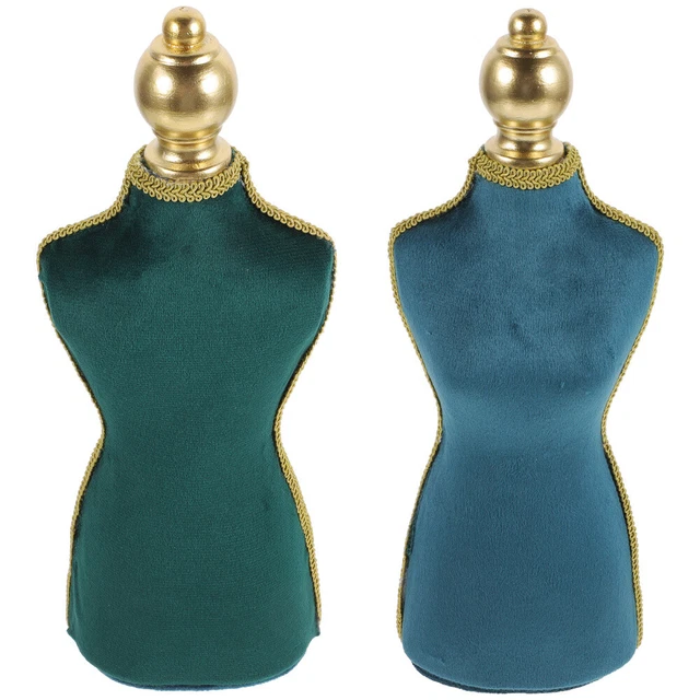 Immagine gioielli display collana supporto busto semplice organizzatore scrivania
