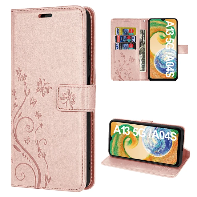 Coque pour Samsung Galaxy A13 5G / A04s Téléphone Portable Empocher Flipcase