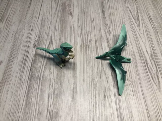 Lego System Jurassic World 2 Saurier 1 x Pteranodon + 1 x Velociraptor