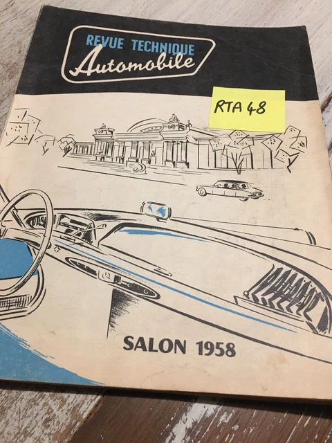 Revue L'Automobile Spécial Salon D'octobre 1956 - Occasion En Bon état