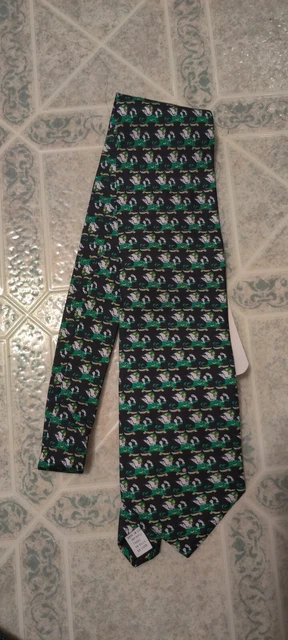 University of Notre Dame Fighting Irish Vintage 90s Neck Tie RM Sport Silk