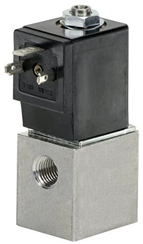 ARO CAT66P-120-A 3-Way 2-Position Solenoid Valve 1/4" NPT/120V Black