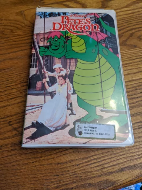 Petes Dragon Disney Rated-Pg  Vhs Tape Movie #2