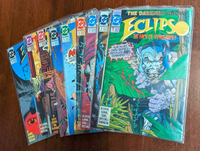 Eclipso #1-18 + Darkness Within #1-2 & others; DC Comics 1992; Full series F+/VF