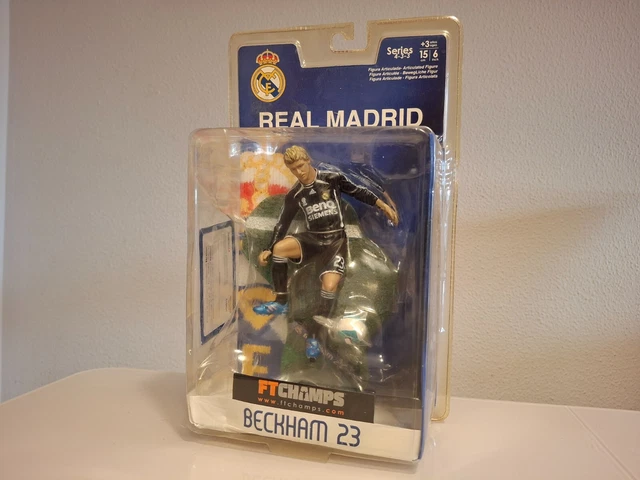 DAVID BECKHAM 15 cm ftchamps ft champs Real Madrid figura muñeco