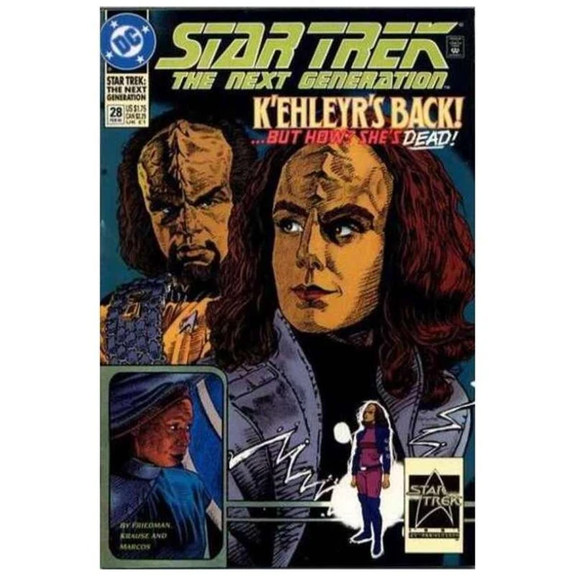Star Trek: The Next Generation (1989 series) #28 in VF + cond. DC comics [j