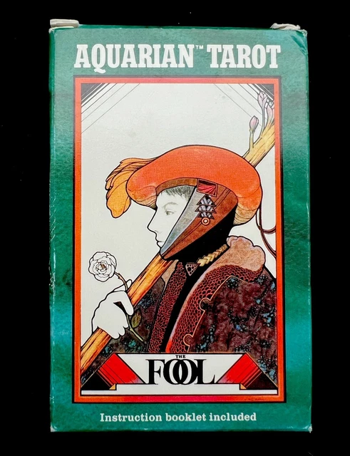 VINTAGE AQUARIAN TAROT Card Deck Entitled The Fool 1970 Complete