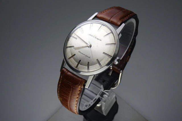 Montre Vintage Sicura Remontage Manuel - 17 Rubis, Fonction Alarme, état Incroyable, Occasion