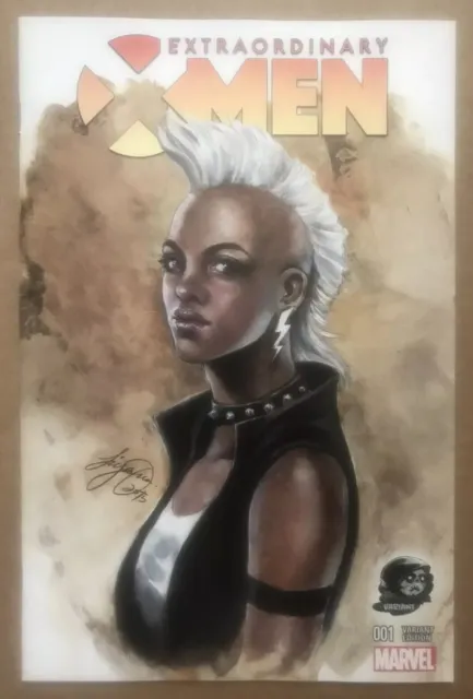 Extraordinary X-men #1 (2016) Phantom Variant Siya Oum Cover! Marvel Comics.