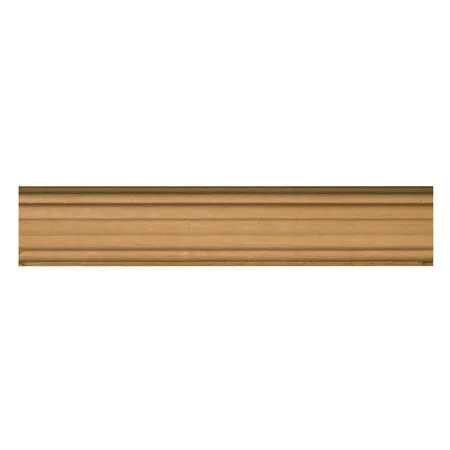OSBORNE WOOD PRODUCTS 892057BAS 1/2 x 1 x 96 Small Reeded Half Round Moulding