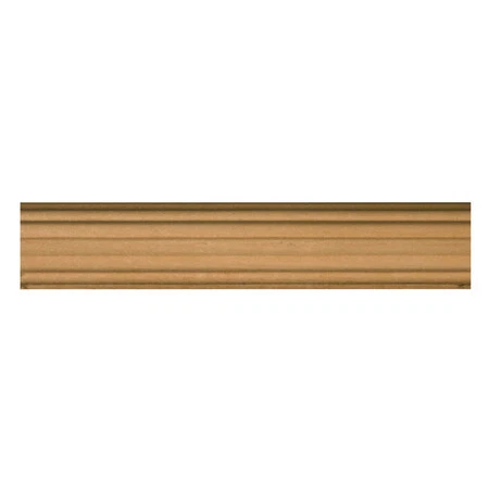 OSBORNE WOOD PRODUCTS 892057BAS 1/2 x 1 x 96 Small Reeded Half Round Moulding